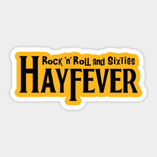 rock n roll  hayfever Sticker